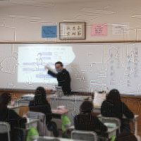 佐久長聖中学校「自分発見」学習の授業を担当しました！
